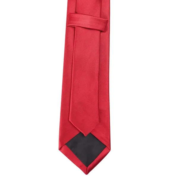 Red_Royal_Slim_Neck_Tie/Formal_Solid_Slim_Tie_For_Men