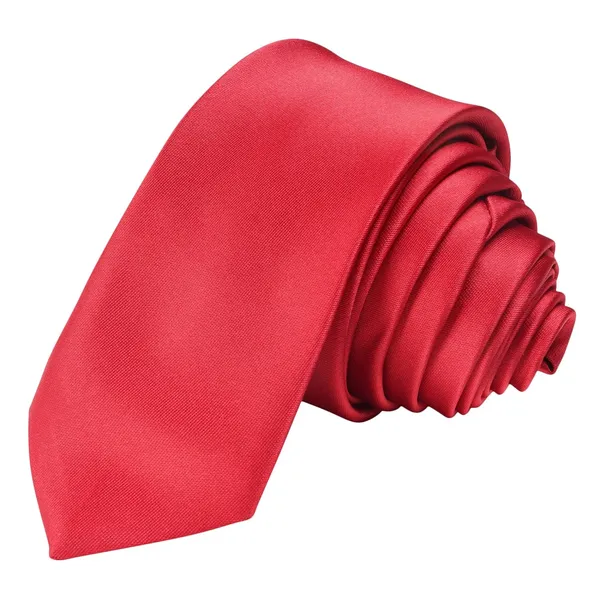 Red_Royal_Slim_Neck_Tie/Formal_Solid_Slim_Tie_For_Men