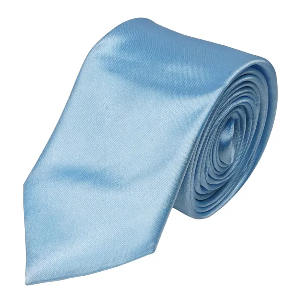 Sky_Blue_Royal_Slim_Neck_Tie/Formal_Solid_Slim_Tie_For_Men