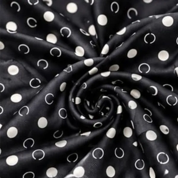 Unisex_Silk-Feel_Satin_Scarf_&_Ascot_for_Men_and_Women_–_Classic_Black_&_White_Polka_Dot_Print_Neckerchief,_Vintage_Cravat_Tie,_Multi-Purpose_Headband,_Hair_Wrap,_and_Fashion_Neck_Scarf