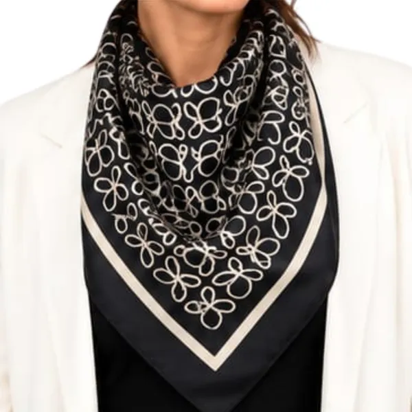 Unisex_Silk-Feel_Satin_Scarf_&_Ascot_for_Men_and_Women_–_Elegant_Black_&_White_Abstract_Monogram_Print_Neckerchief,_Vintage_Cravat_Tie,_Multi-Purpose_Headband,_Hair_Wrap,_and_Fashion_Neck_Scarf