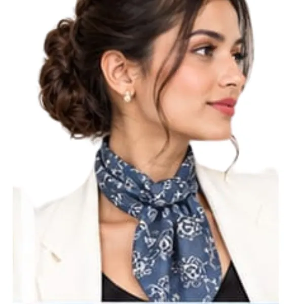 Unisex_Silk-Feel_Satin_Scarf_&_Ascot_for_Men_and_Women_–_Elegant_Blue_&_White_Floral_Vine_Print_Neckerchief,_Vintage_Cravat_Tie,_Multi-Purpose_Headband,_Hair_Wrap,_and_Fashion_Neck_Scarf_(90x_90cm)