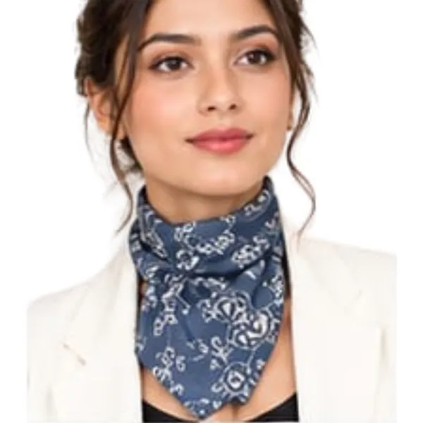Unisex_Silk-Feel_Satin_Scarf_&_Ascot_for_Men_and_Women_–_Elegant_Blue_&_White_Floral_Vine_Print_Neckerchief,_Vintage_Cravat_Tie,_Multi-Purpose_Headband,_Hair_Wrap,_and_Fashion_Neck_Scarf_(90x_90cm)