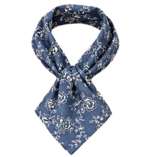 Unisex_Silk-Feel_Satin_Scarf_&_Ascot_for_Men_and_Women_–_Elegant_Blue_&_White_Floral_Vine_Print_Neckerchief,_Vintage_Cravat_Tie,_Multi-Purpose_Headband,_Hair_Wrap,_and_Fashion_Neck_Scarf_(90x_90cm)