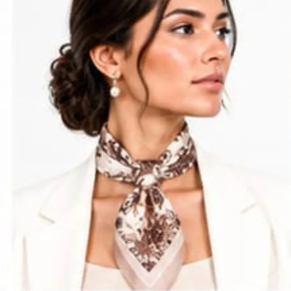 Unisex_Silk-Feel_Satin_Scarf_&_Ascot_for_Men_and_Women_–_Elegant_Cream_&_Brown_Botanical_Scenic_Print_Neckerchief,_Vintage_Cravat_Tie,_Multi-Purpose_Headband,_Hair_Wrap,_and_Fashion_Neck_Scarf