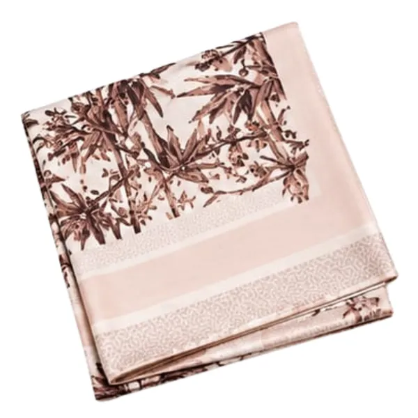 Unisex_Silk-Feel_Satin_Scarf_&_Ascot_for_Men_and_Women_–_Elegant_Cream_&_Brown_Botanical_Scenic_Print_Neckerchief,_Vintage_Cravat_Tie,_Multi-Purpose_Headband,_Hair_Wrap,_and_Fashion_Neck_Scarf
