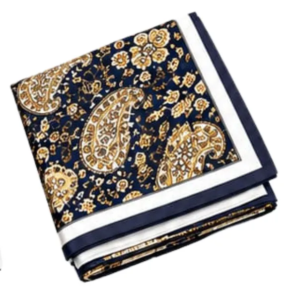 Unisex_Silk-Feel_Satin_Scarf_&_Ascot_for_Men_and_Women_–_Elegant_Navy_Blue_&_Gold_Paisley_Baroque_Print_Neckerchief,_Vintage_Cravat_Tie,_Multi-Purpose_Headband,_Hair_Wrap,_and_Fashion_Neck_Scarf