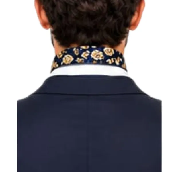 Unisex_Silk-Feel_Satin_Scarf_&_Ascot_for_Men_and_Women_–_Elegant_Navy_Blue_&_Gold_Paisley_Baroque_Print_Neckerchief,_Vintage_Cravat_Tie,_Multi-Purpose_Headband,_Hair_Wrap,_and_Fashion_Neck_Scarf