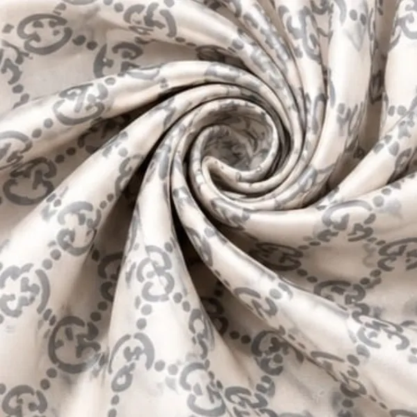 Unisex_Silk-Feel_Satin_Scarf_&_Ascot_for_Men_and_Women_–_Elegant_Silver-Grey_&_Cream_Monogram_Print_Neckerchief,_Vintage_Cravat_Tie,_Multi-Purpose_Headband,_Hair_Wrap,_and_Fashion_Neck_Scarf