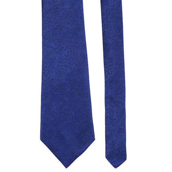 Calixto_Men's_Microfibre_Strips_Designer_Necktie_With_Pocket_Square_(Leatharite_Gift_Box)_with_Designer_Naksh_Rakhi
