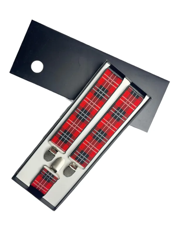 Premium_Red_Checkered_Plaid_Suspenders_for_Men__Stylish_Tartan_Pattern_Adjustable_Elastic_Y-Back_Braces_with_Heavy_Duty_Metal_Clips__Formal_Wedding_Tuxedo_Business_Office_Prom_Party_Retro_Vintage_Costume_Accessory