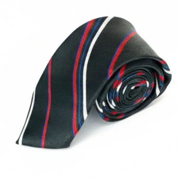 Multicolour_Stripes_Design,_Poly_Cotton_Smooth_Fabric,Neck_Tie_With_Pocket_Square