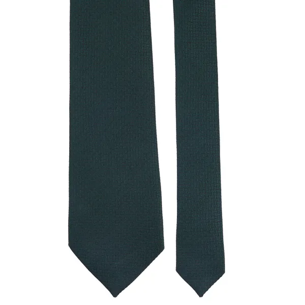 Mens_Microfiber_Necktie_Gift_Set_with_Designer_Naksh_Rakhi_Criss_Cross_Black_Tie,_Pocket_Square,_Cufflinks,_Brooch_&_Leather_Box