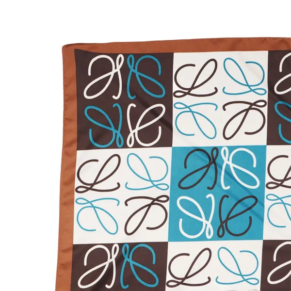 Calixto_Luxury_Silk_Square_Scarf_for_Women_–_Elegant_35"x35"_Printed_Neck_Scarf,_Hair_Wrap,_or_Handbag_Accessory_–_Multicolor_Brown,_Blue,_White_Design