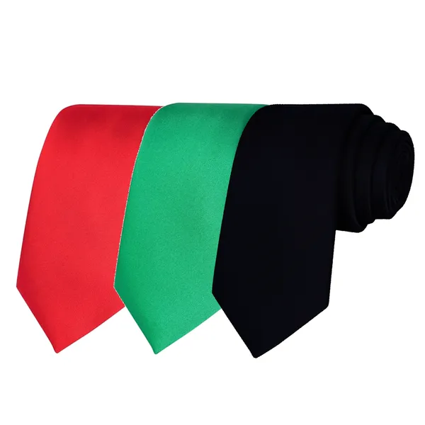 Calixto_Solid_Design_Men's_Blood_Red,Bottle_Green,_Dark_Blue_Solid_Color_Necktie_For_Men's_,_Polyster_Smooth_Fabric_Necktie_(Pack_Of_3)
