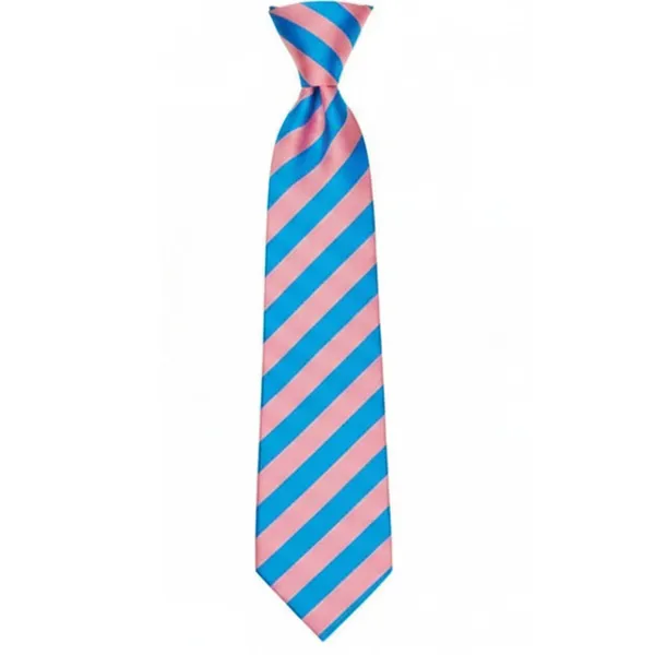 Pink_&_Blue_Roomy_Stripes_Design,_Poly_Cotton_Smooth_Fabric,Neck_Tie_With_Pocket_Square