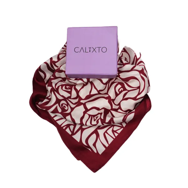 Calixto_Luxury_Silk_Square_Scarf_for_Women_–_Elegant_Red_&_White_Rose_Print_|_Versatile_Neck,_Head,_and_Handbag_Accessory