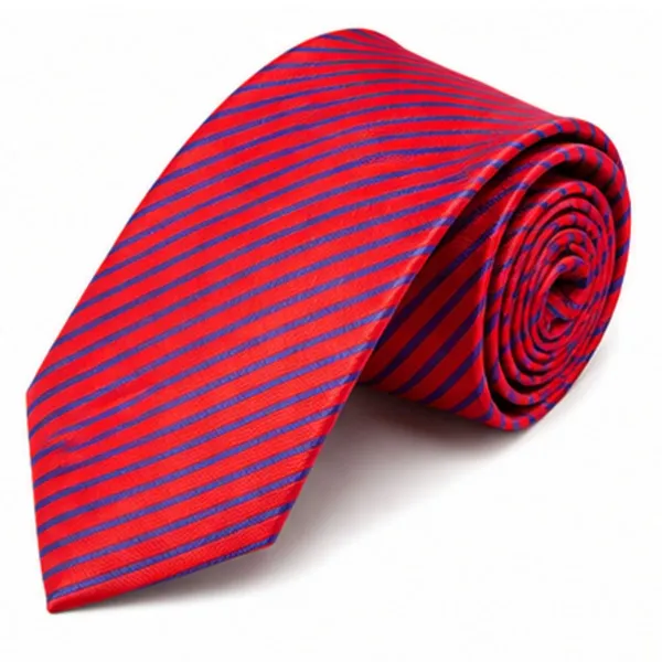 Men’s_Red_Blue_Striped_Necktie_and_Pocket_Square_Set,_Silk_Stripe_Dress_Tie_for_Wedding_Business_Party,_Classic_Formal_Neck_Tie_Handkerchief_Set,_Groom_Office_Fashion_Gift_for_Men