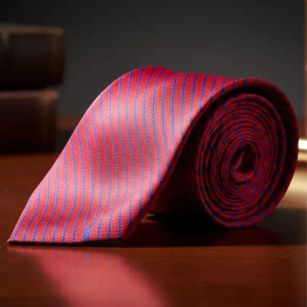 Men’s_Red_Blue_Striped_Necktie_and_Pocket_Square_Set,_Silk_Stripe_Dress_Tie_for_Wedding_Business_Party,_Classic_Formal_Neck_Tie_Handkerchief_Set,_Groom_Office_Fashion_Gift_for_Men