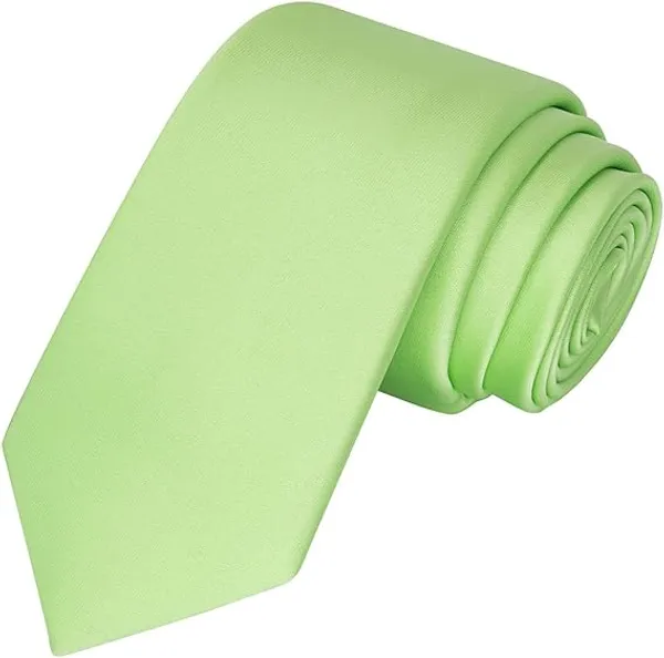 Calixto_Solid_Design_Men's_Black,Blue_,Green_Solid_Color_Necktie_For_Men's_,_Polyster_Smooth_Fabric_Necktie_(Pack_Of_3)