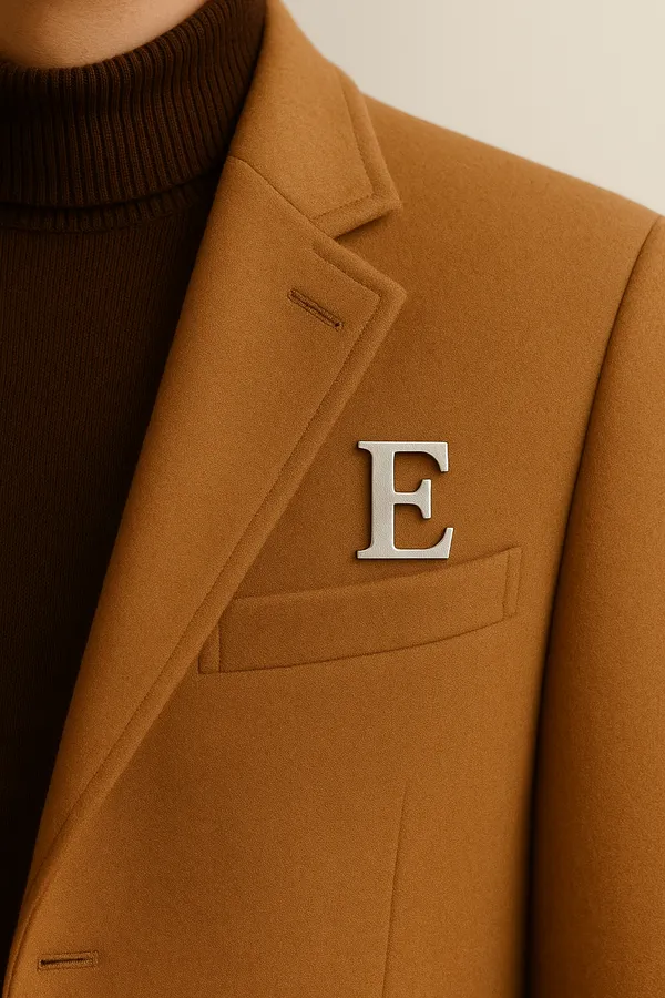Calixto_Premium_Silver_Color_Alphabet_Letter_"E"_Lapel_Pin_–_Polished_Metal_Initial_Badge_for_Jackets,_Hats,_Bags_&_Uniforms_–_Personalized_Monogram_Accessory_with_Secure_Butterfly_Clasp_–_Elegant_Gift_for_Men_&_Women