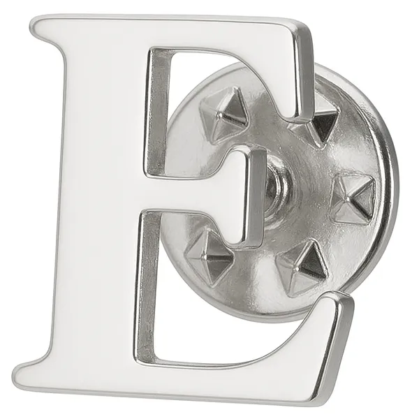 Calixto_Premium_Silver_Color_Alphabet_Letter_"E"_Lapel_Pin_–_Polished_Metal_Initial_Badge_for_Jackets,_Hats,_Bags_&_Uniforms_–_Personalized_Monogram_Accessory_with_Secure_Butterfly_Clasp_–_Elegant_Gift_for_Men_&_Women