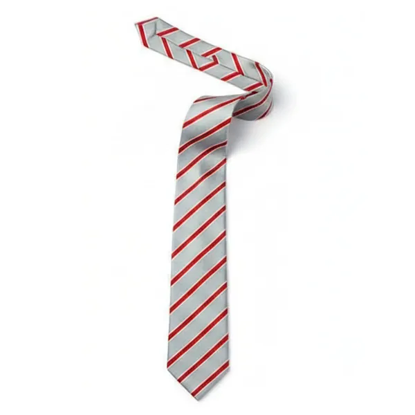 Grey_Red_Roomy_Backslash_Stripes_Design,_Poly_Cotton_Smooth_Fabric,_Neck_Tie_With_Pocket_Square
