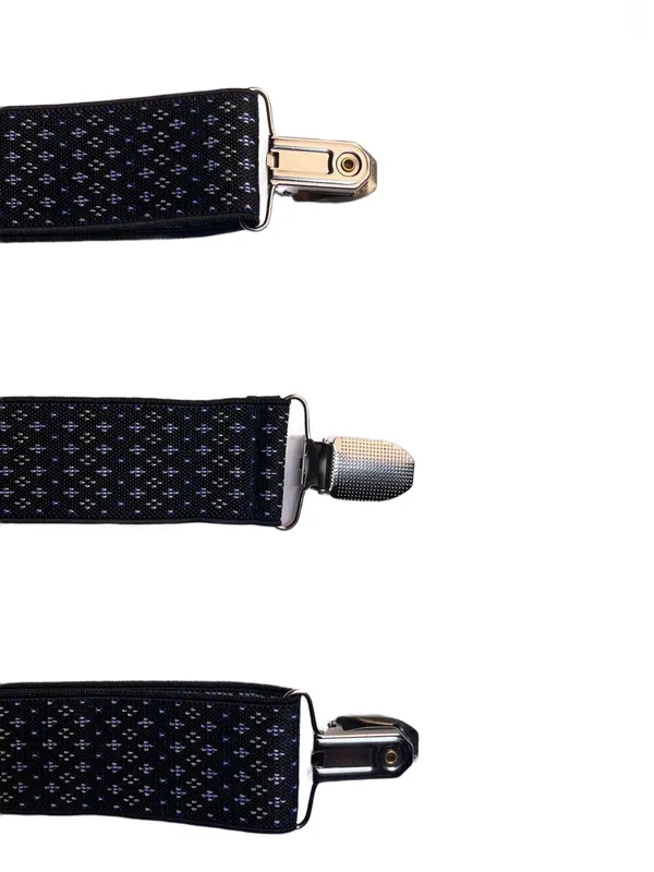 Mens_Adjustable_Y-Back_Suspenders_with_Strong_Metal_Clips__Black_Elastic_Straps_with_White_Diamond_Pattern__Wide_Comfort_Fit_Braces_for_Jeans,_Dress_Pants,_Business,_Wedding,_Formal_&_Casual_Outfits