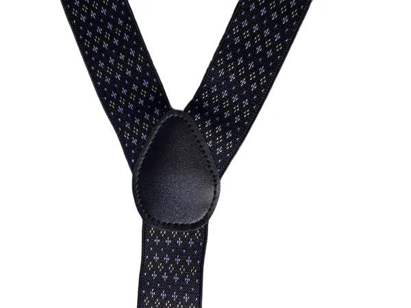 Mens_Adjustable_Y-Back_Suspenders_with_Strong_Metal_Clips__Black_Elastic_Straps_with_White_Diamond_Pattern__Wide_Comfort_Fit_Braces_for_Jeans,_Dress_Pants,_Business,_Wedding,_Formal_&_Casual_Outfits