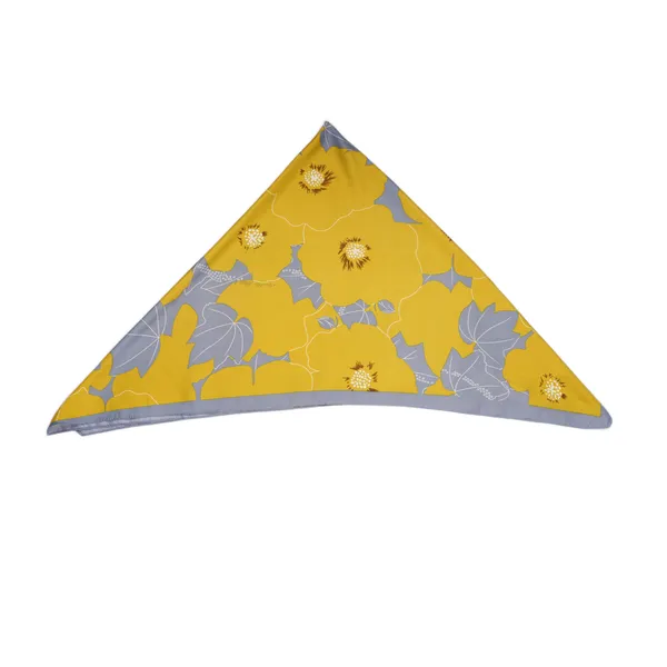 Calixto_Luxury_Silk_Square_Scarf_for_Women_–_Elegant_Yellow_&_Gray_Floral_Design_–_Soft,_Lightweight,_and_Versatile_Fashion_Accessory