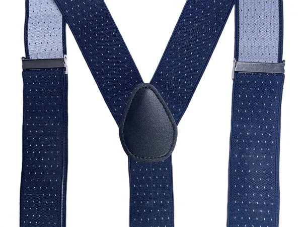 Mens_Suspenders__Navy_Blue_with_Fine_Dotted_Pattern,_Adjustable_Elastic_Straps_&_Heavy-Duty_Clips,_Y-Back_Style_with_Leather_Patch_for_Weddings,_Business,_Formal_Suits_&_Casual_Outfits