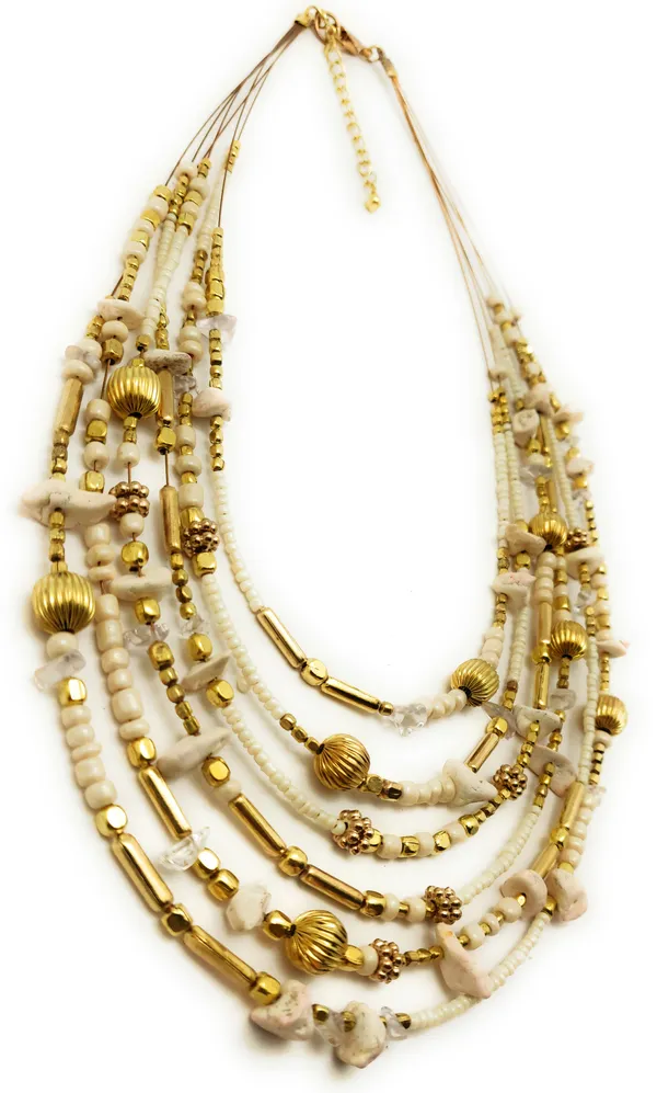 multilayered_cream_and_gold_glass/brass_necklace
