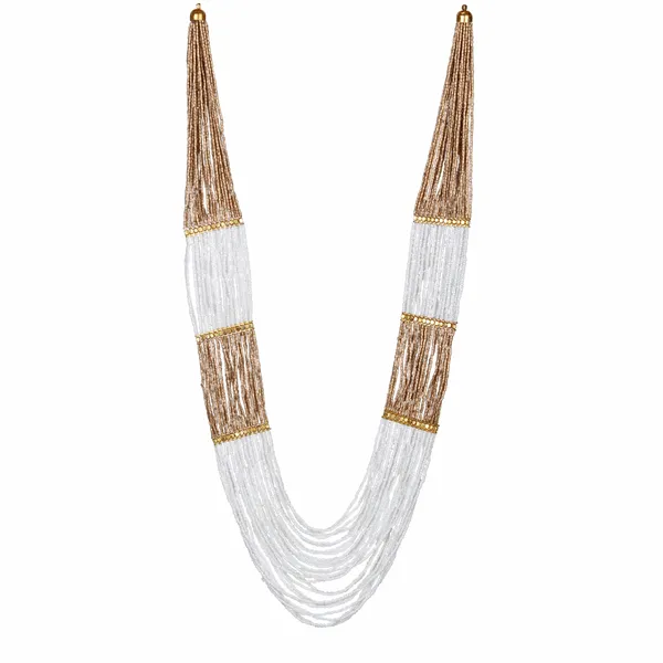 multistrand_multicolor_glass_beaded_necklacer