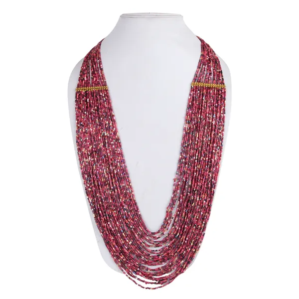Raspberry_Rain_Necklace