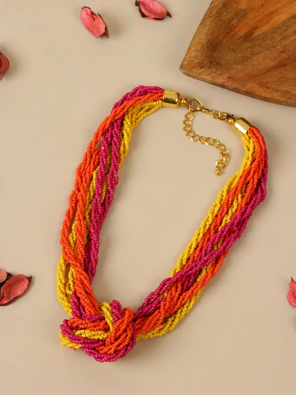colorful_multistrand_beaded_necklace
