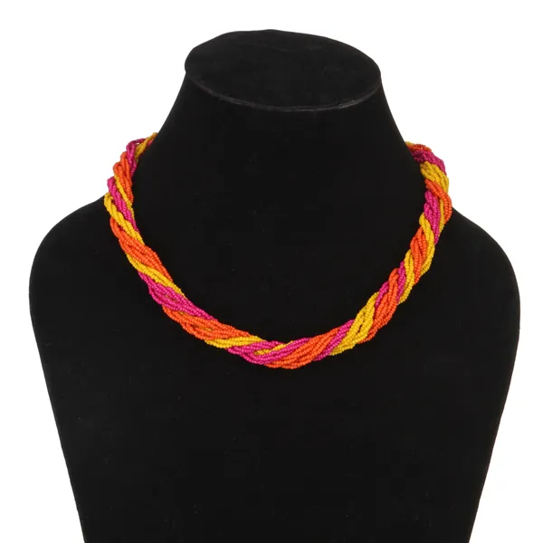 colorful_multistrand_beaded_necklace