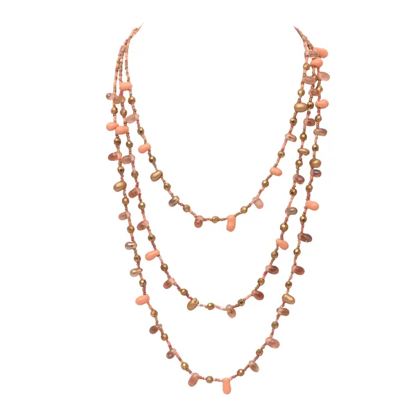 Peach_Blossom_Serenade_multistrand_necklace