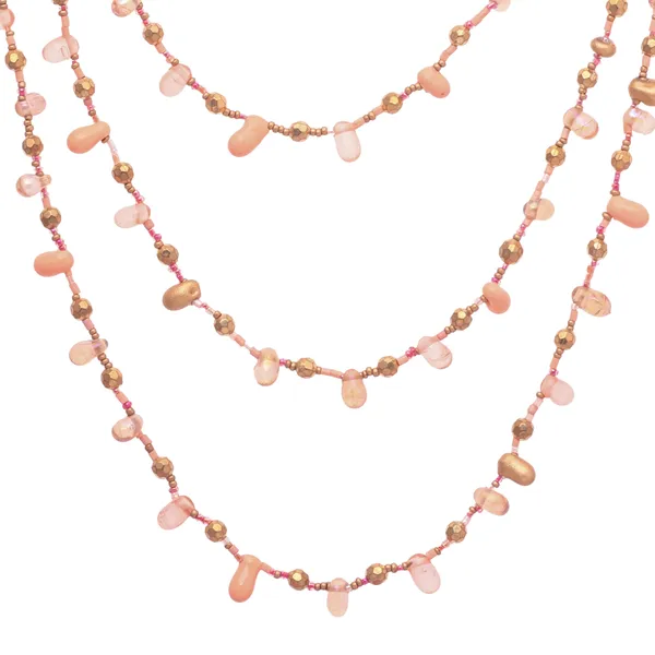 Peach_Blossom_Serenade_multistrand_necklace