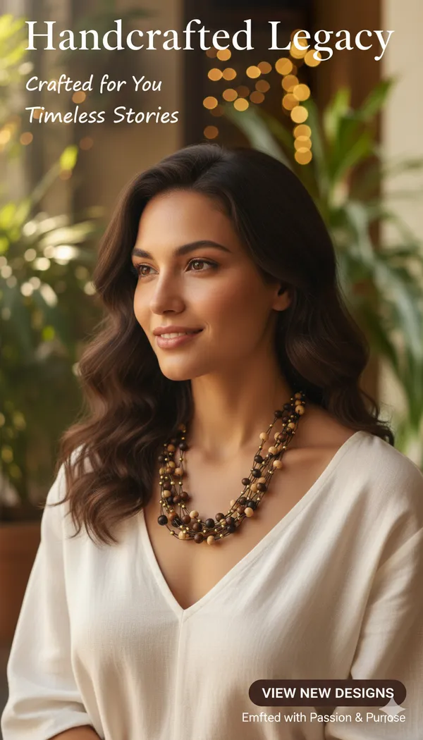 Handcrafted_multi_strand_necklace