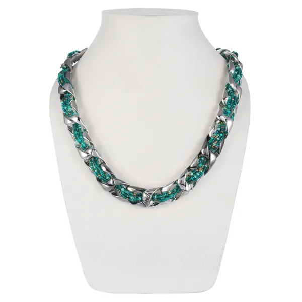 DCA_Glass_Acrylic_Rope_Necklace_(Rhodium_Plated_)