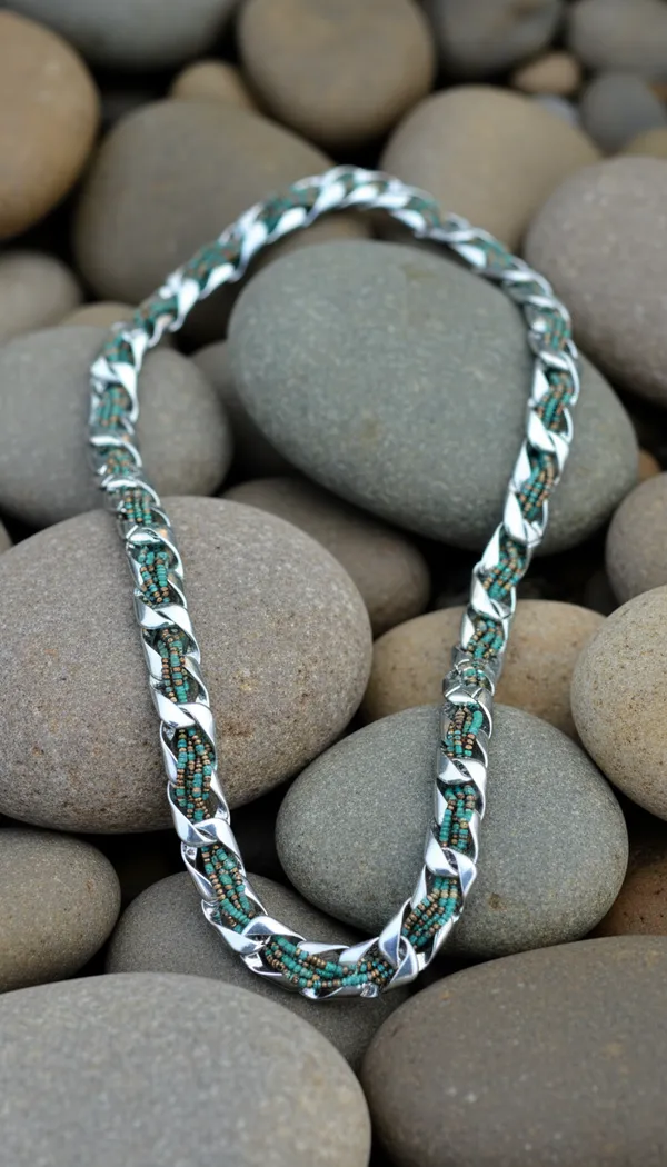 DCA_Glass_Acrylic_Rope_Necklace_(Rhodium_Plated_)