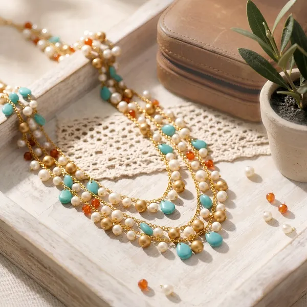 Turquoise_Dream_Multistrand_Necklace