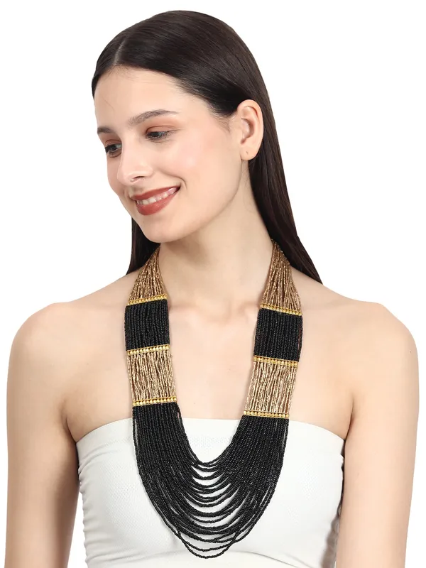 Midnight_Gleam_multilayered_long_beaded_necklace.