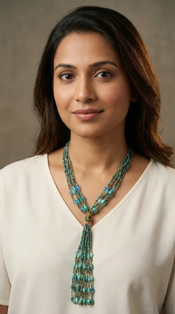 Multistrand_glass_bead_necklace