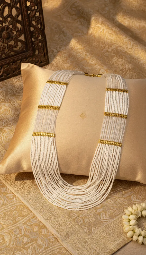 Multi-strand_beaded_necklace