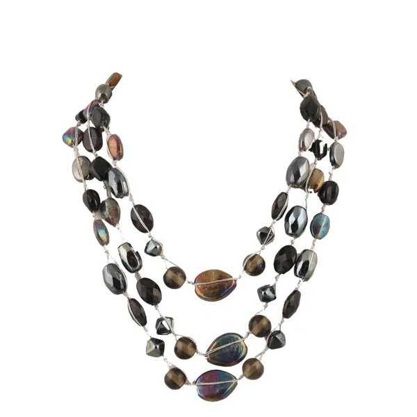 Smoky_Quartz_Cascade_Necklace