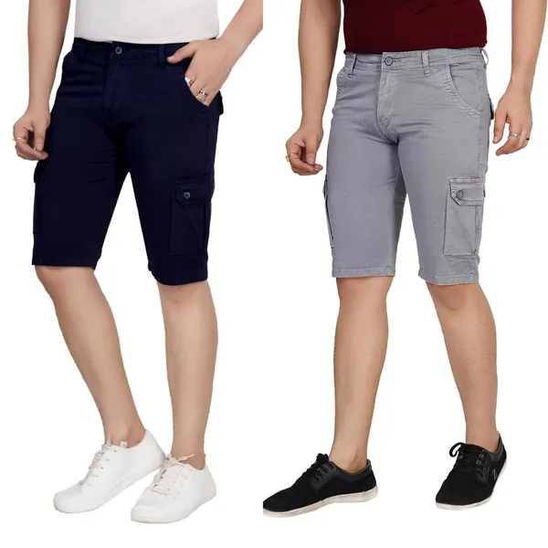 Pack_of_2_Navy_Blue_and_Grey_Cotton_Premium_Cargo_Shorts_For_Men
