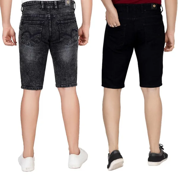 Pack_of_2_Carbon_Black_and_Black_Premium_Denim_Shorts_For_Men