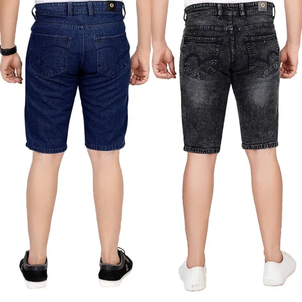 Pack_of_2_Dark_Blue_and_Carbon_Black_Premium_Denim_Shorts_For_Men