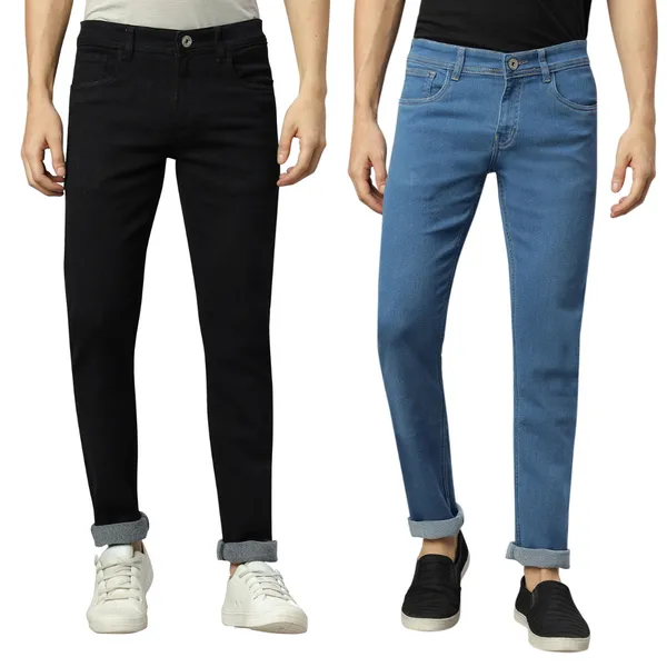 Pack_of_2_Black_and_Stone_Blue_Cotton_Denim_Jeans_For_Men
